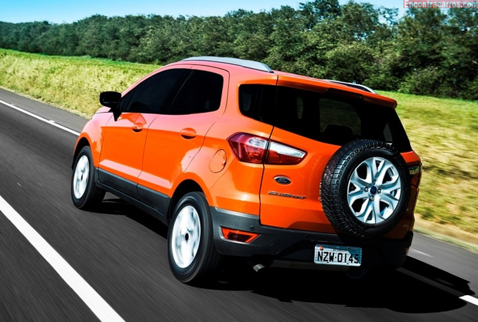 ford ecosport 2015 traseira