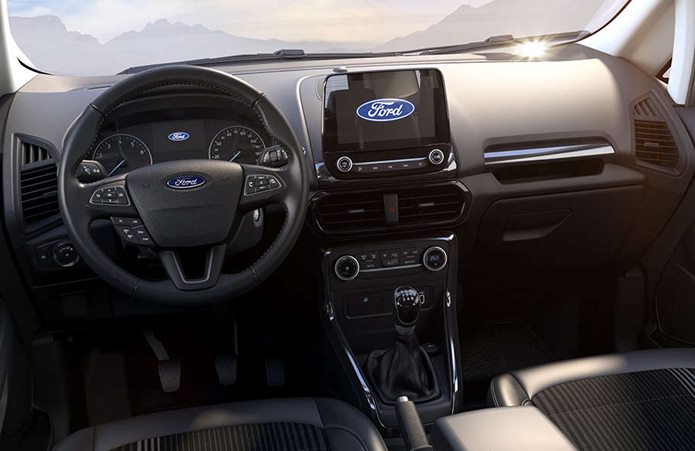 ford ecosport 2019 interior painel