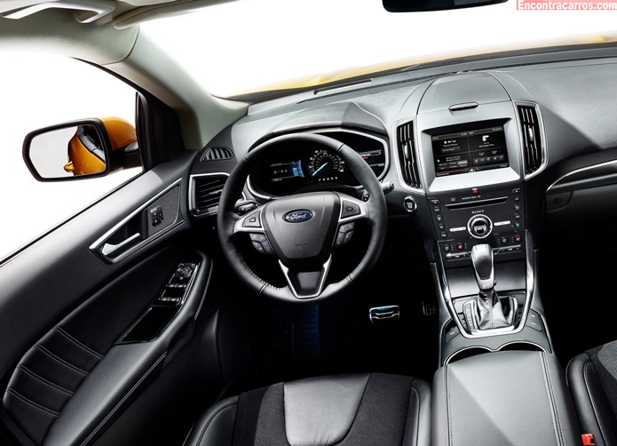 novo ford edge interior