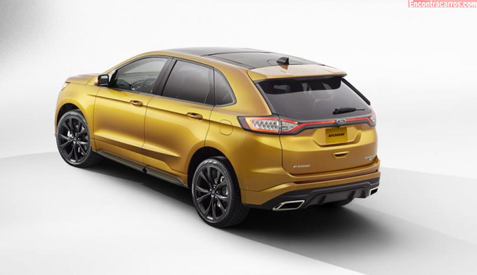 novo ford edge 2015 traseira