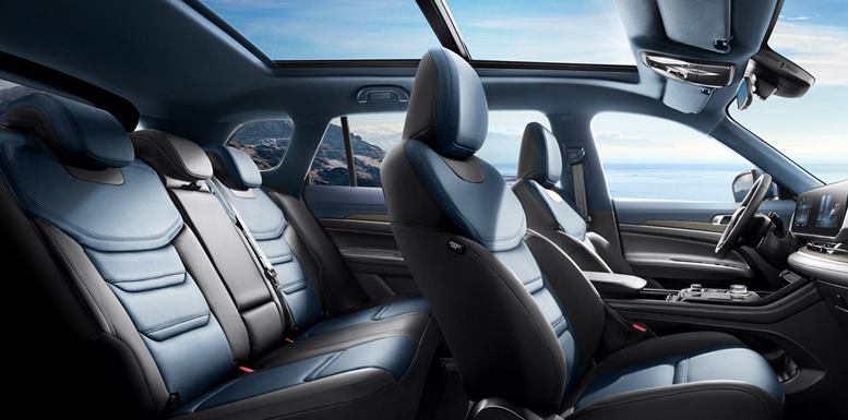 ford equator sport 2023 interior bancos