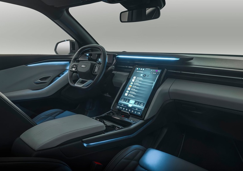 ford explorer ev interior