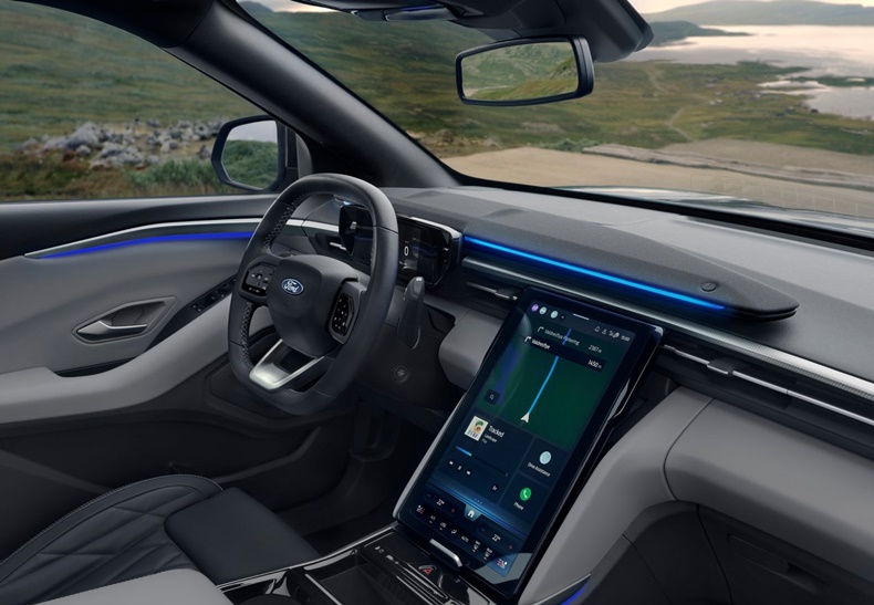 ford explorer ev interior