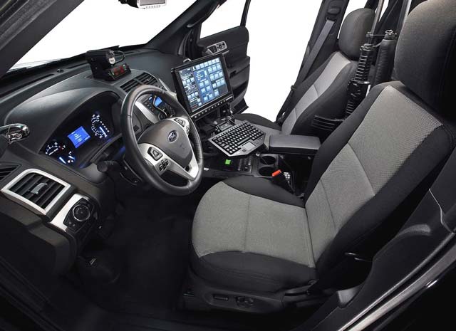 interior ford explorer police interceptor
