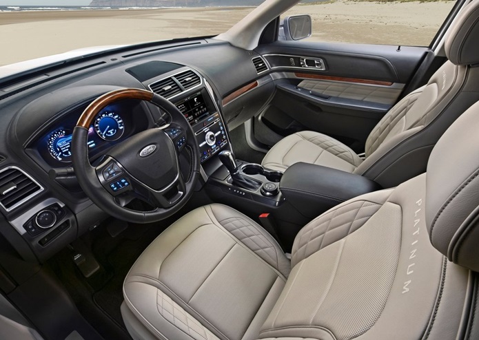 ford explorer 2016 interior