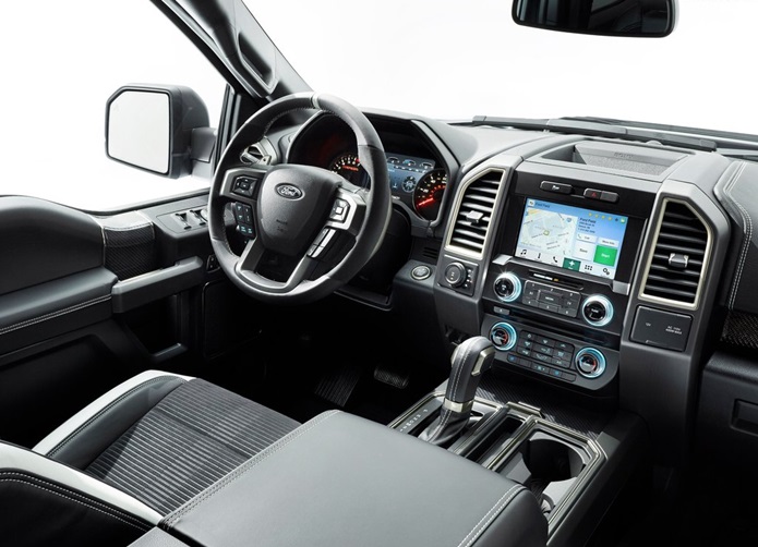 ford f-150 raptor 2016 2017 interior