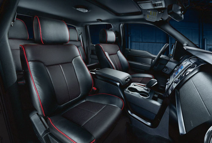 2012 ford f-150 fx interior