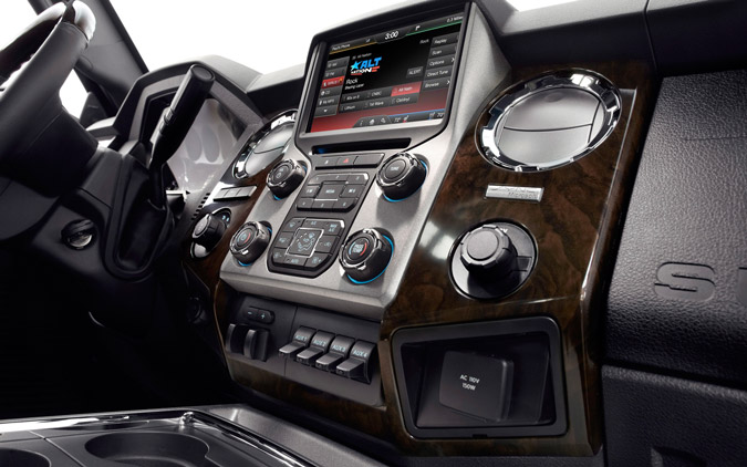 interior ford serie f super duty