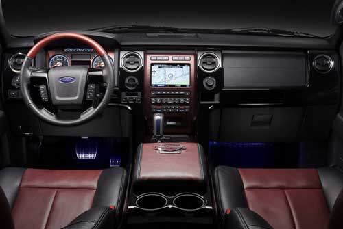 interior ford f 150 2010