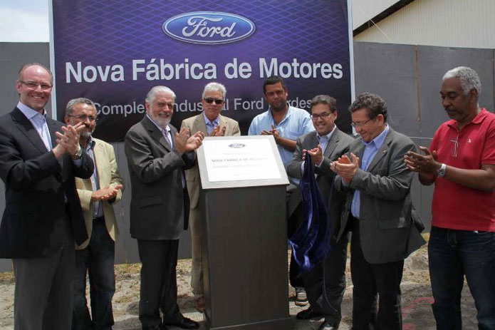 ford nova fabrica de motores camaçari bahia