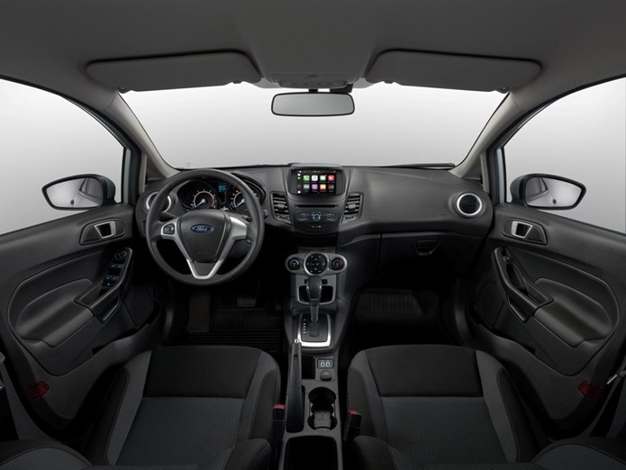 novo ford fiesta sel 2018 brasil interior