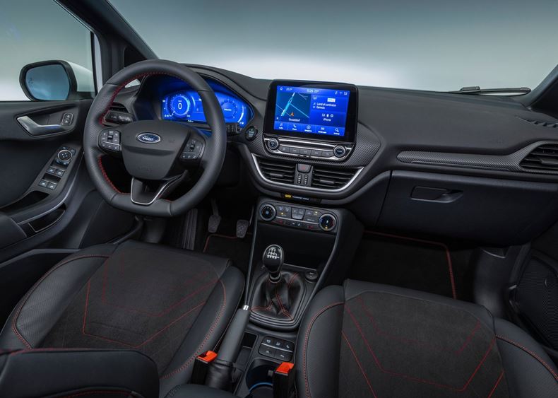  ford fiesta 2022 interior