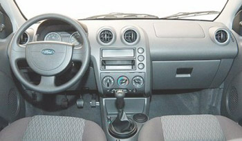 Ford Fiesta interior painel