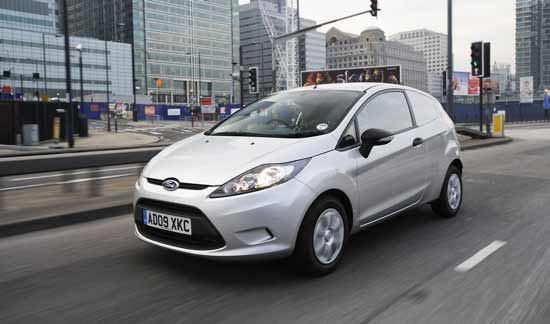 ford fiesta van econetic 2010