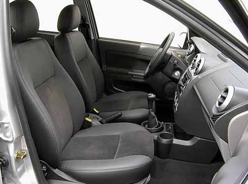 interior ford fiesta 2009