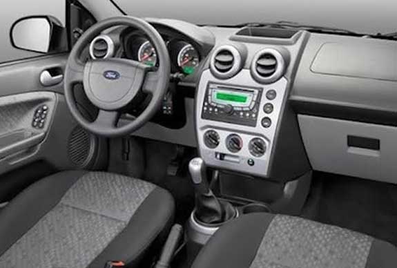 interior novo ford fiesta 2011