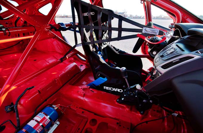 ford focus 2011 2012 race car concept interior