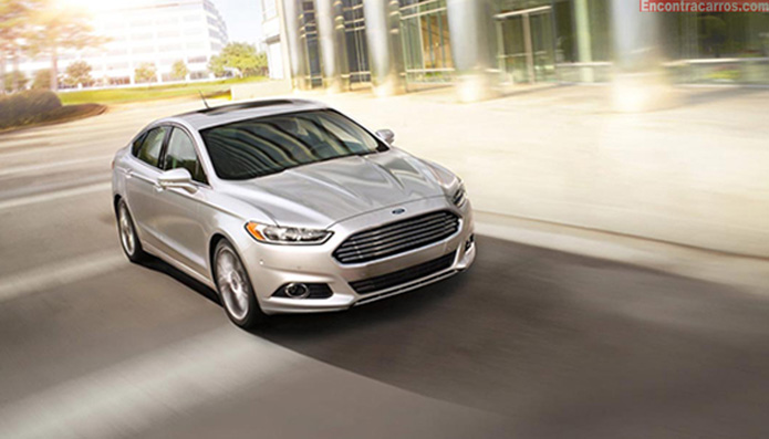 ford fusion titanium prata 2014 2015