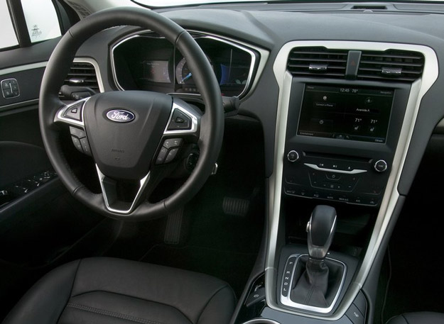 ford fusion hybrid interior