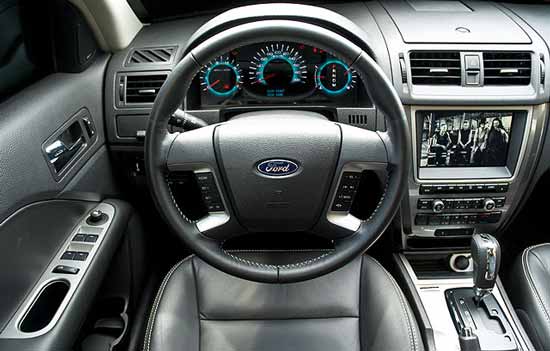 interior ford fusion SEL V6 2010