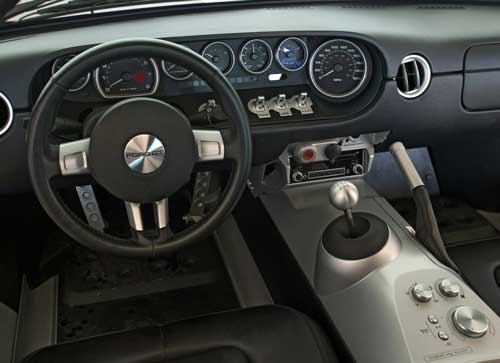 ford gt interior