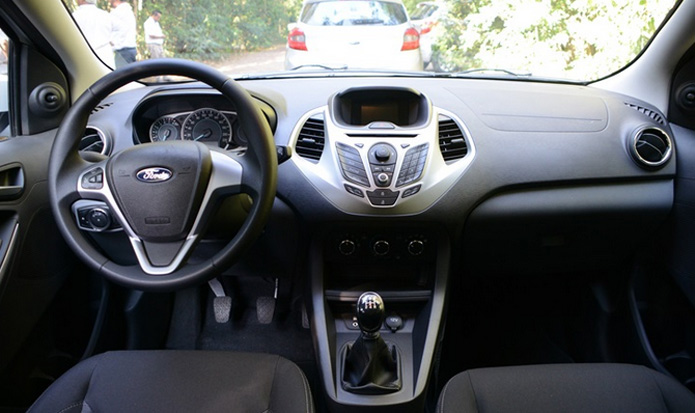 novo ford ka 2015 interior