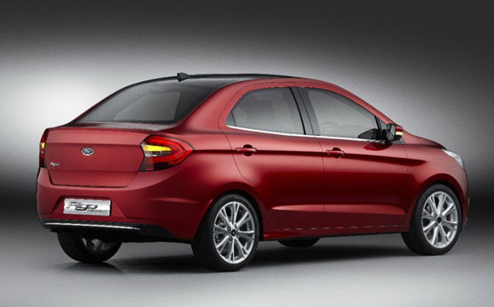 ford ka figo sedan concept