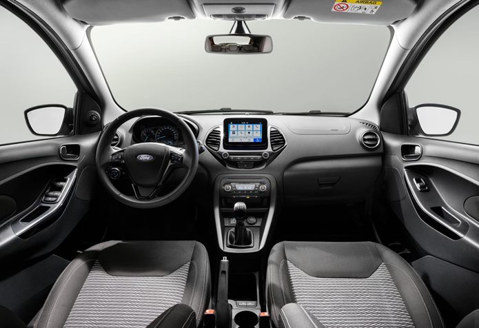 novo ford ka 2019 interior