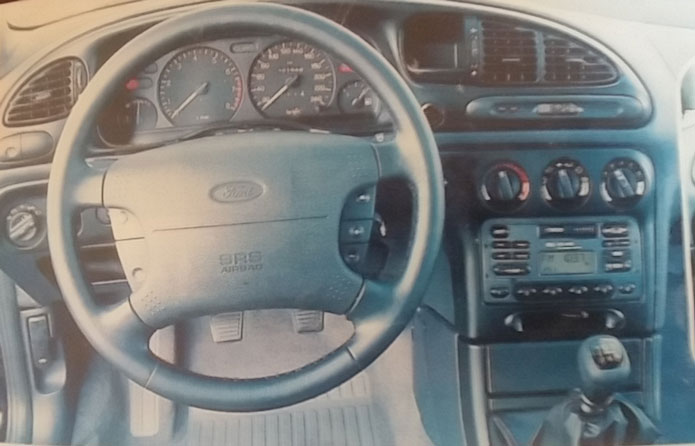 ford mondeo 1997, 1998 e 1999 interior painel