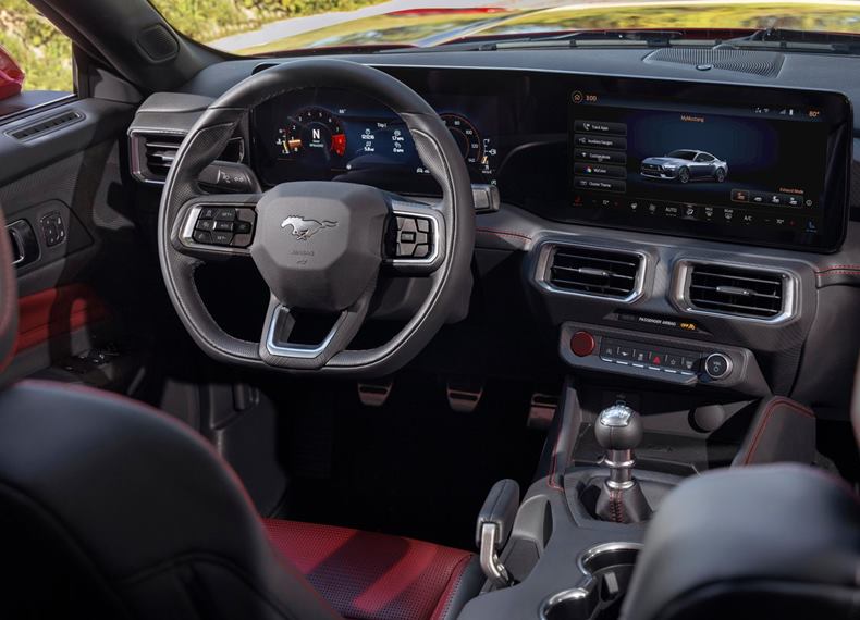 ford mustang 2024 interior painel