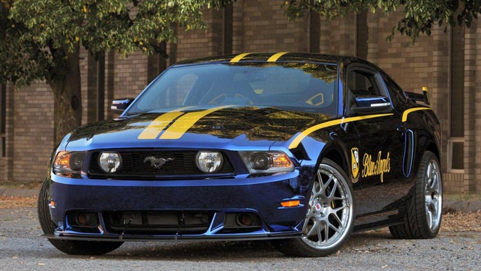 ford mustang blue angels
