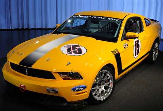 ford mustang boss 302r 2011