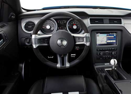 interior ford mustang gt500