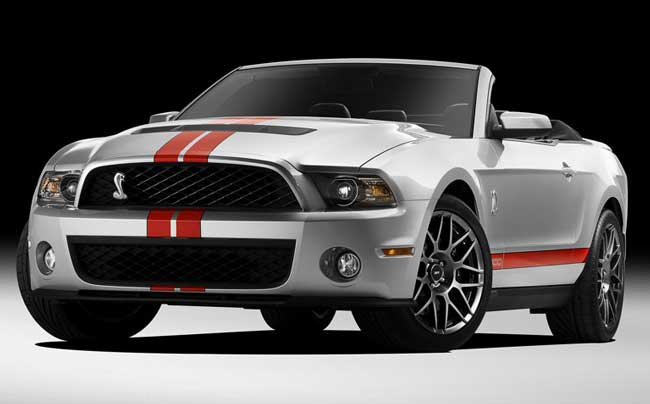 ford mustang shelby gt 500 convertible