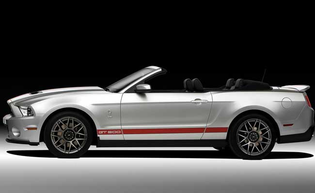 ford mustang shelby gt 500 convertible