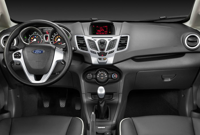 new fiesta interior painel 2012