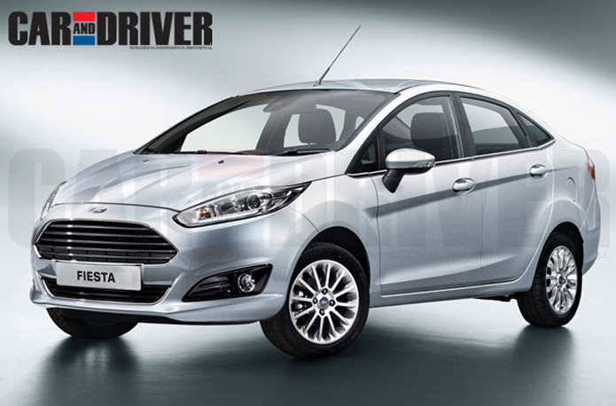 ford new fiesta sedan 2013/2014