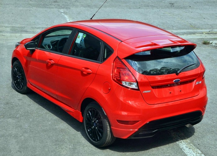 ford new fiesta sport 2015 brasil traseira