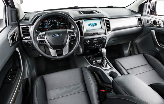 ford ranger 2017 brasil interior