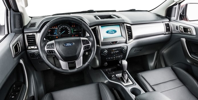 ford ranger 2018 interior