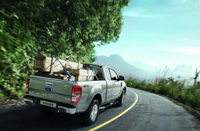 ford ranger 2012 cabine estendida traseira - 2012 ford ranger single cab rear view