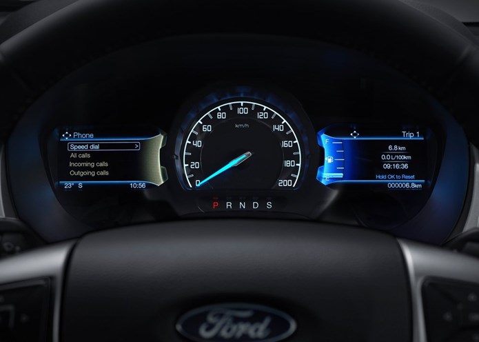 nova ford ranger 2017 painel de instrumentos