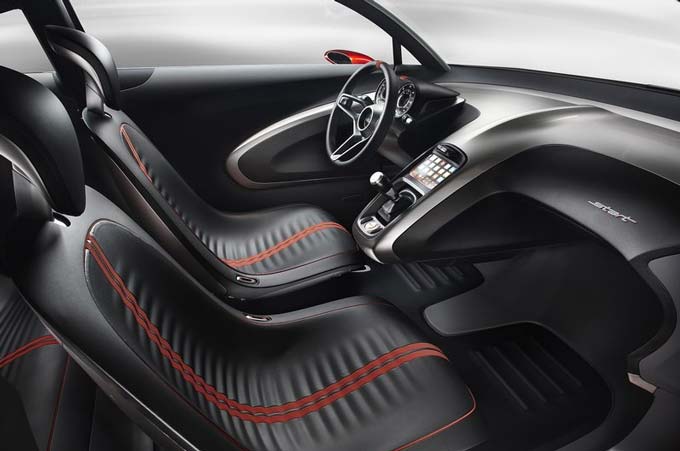 ford start concept interior