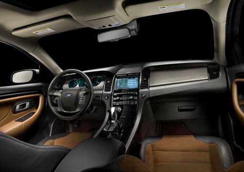 ford taurus sho 2010 interior