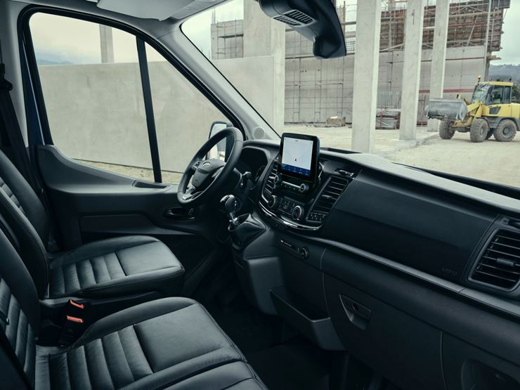 nova ford transit 2021 interior