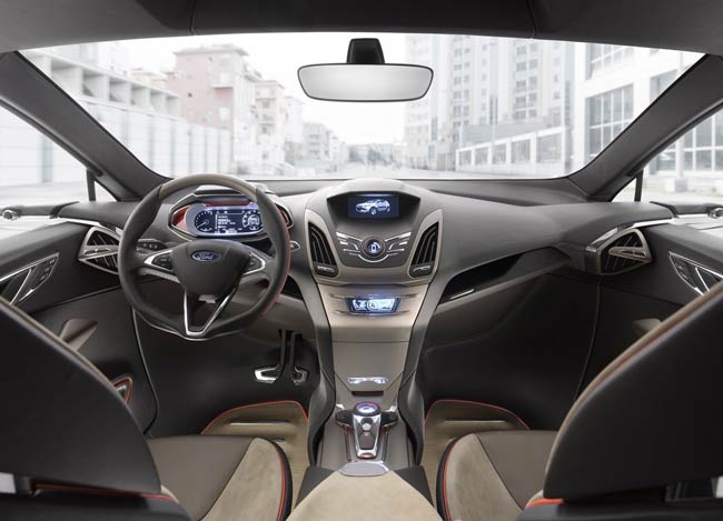 ford vertrek concept interior