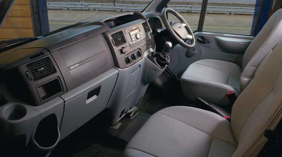 interior ford transit sportvan