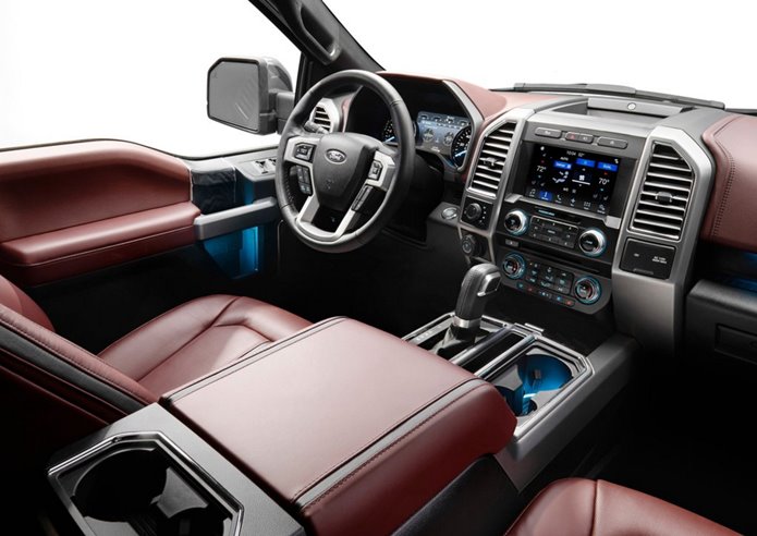 ford f-150 2018 interior painel