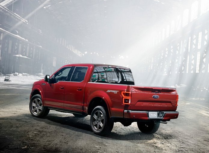 ford f-150 sport 2018 traseira