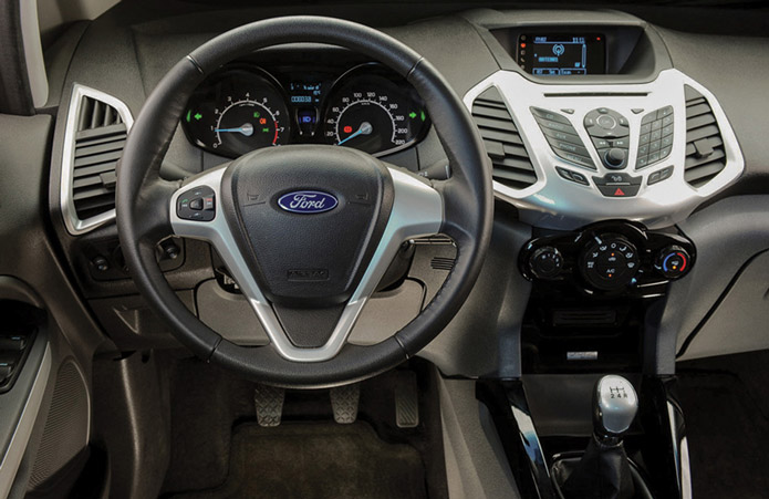 novo ford ecosport interior painel